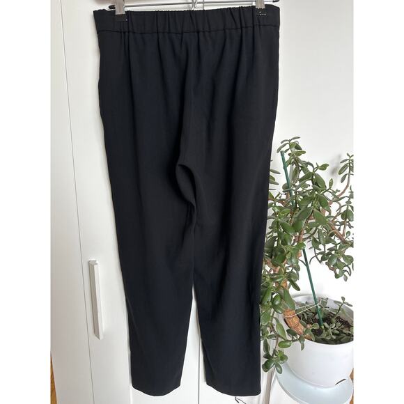 Aritzia Babaton Black Conan Pant, Cropped Slim-leg Trouser, Size 6, EUC - Picture 1 of 5